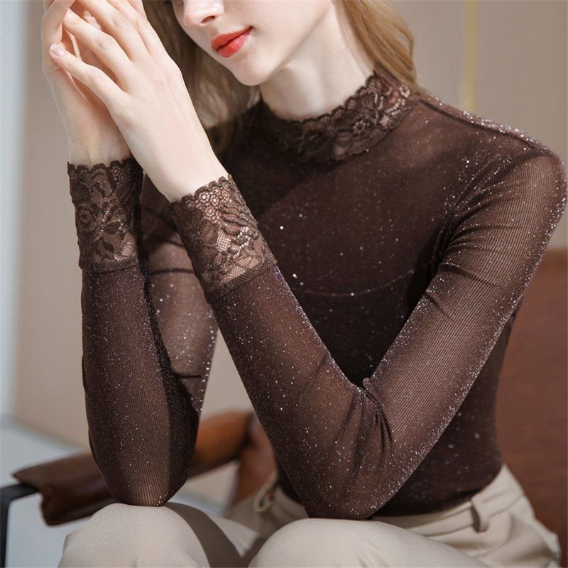 Silk Blouse - Chemisiers élégants en dentelle et soie