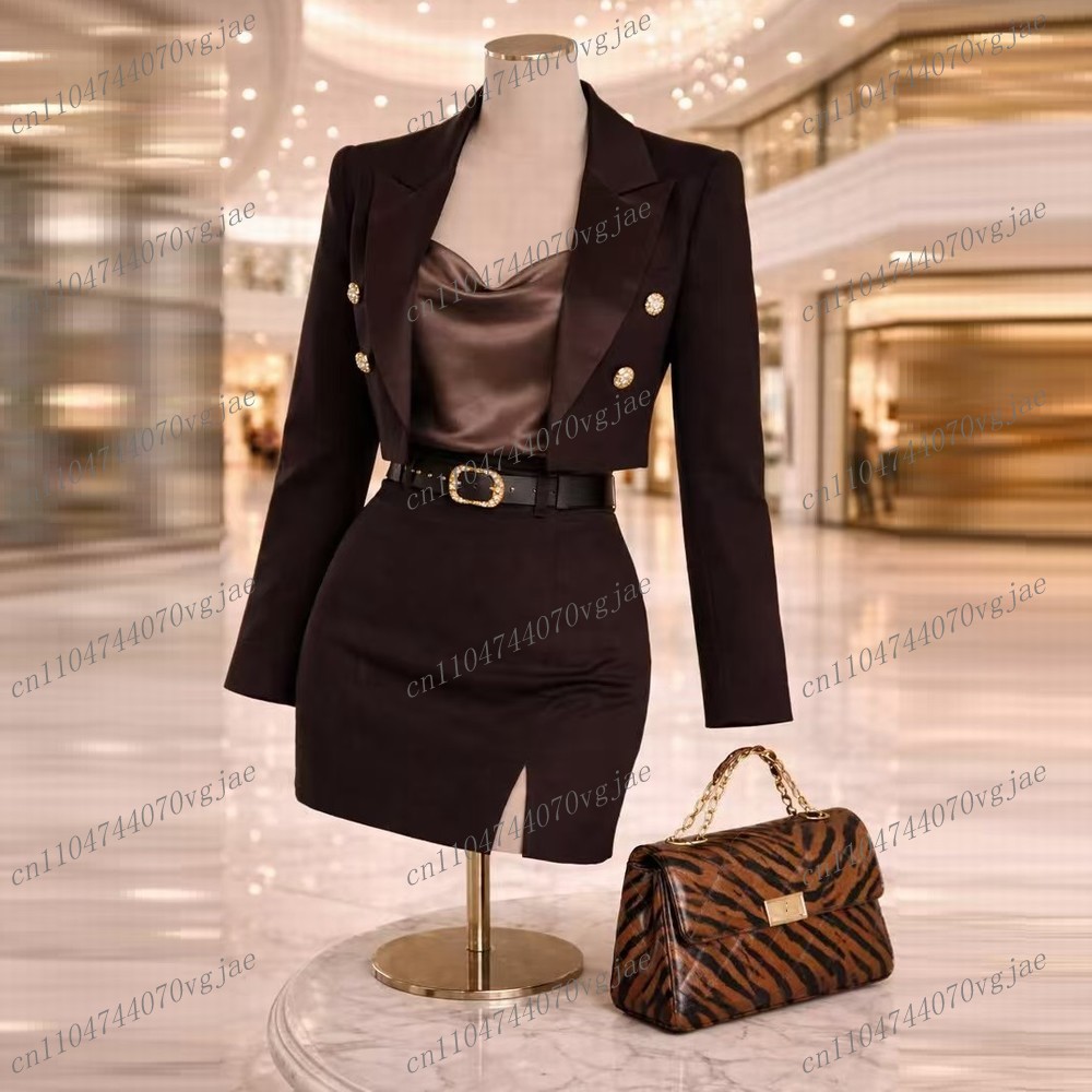 Formal Skirt - Costume femme tailleur jupe et blazer