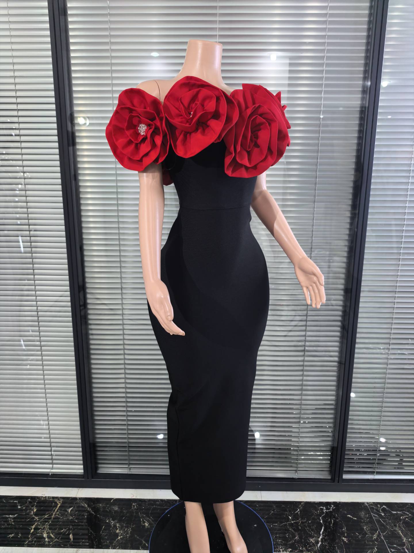 Rouge blanc femmes Sexy bretel - Women'S Red Formal Wear avis et prix