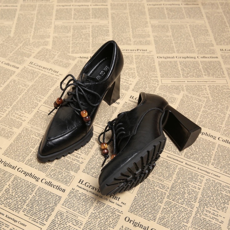 Chaussures à talons hauts rétr - Pump Heel Block avis et prix