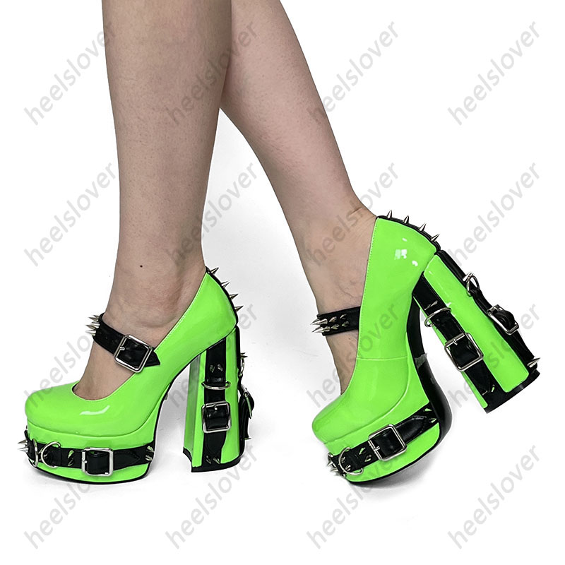 Ahhlsion – chaussures de print - Pump Heel Block avis et prix