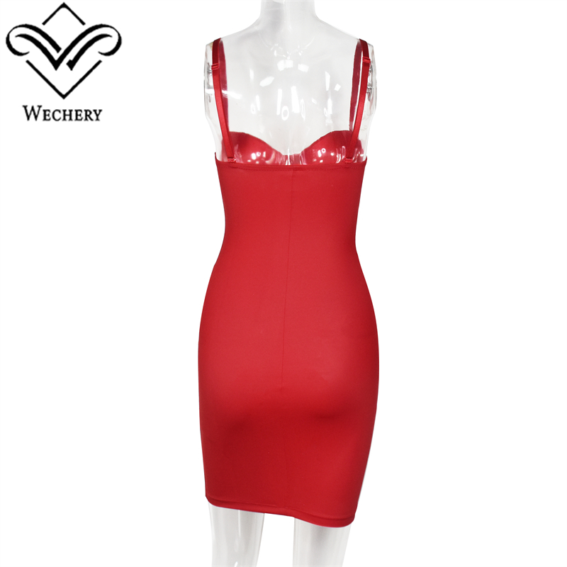 Wechery – robes rouges pour fe - Women'S Red Formal Wear avis et prix